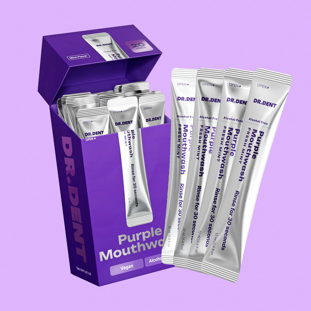 Purple Mouthwash